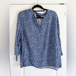Floral blouse NWOT